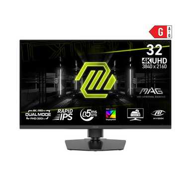 MSI Gaming Monitor 32 MAG 322URDF E16 9S6-3DD89T-012 Black