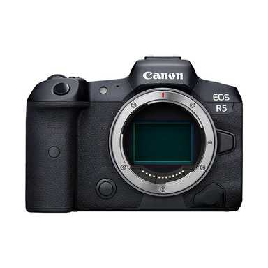 Canon EOS R5 Body 4147C050AA Black