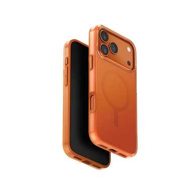 Uniq Hybrid Magclick Charging Clario Apple iPhone 17 Pro Max Volt Orange