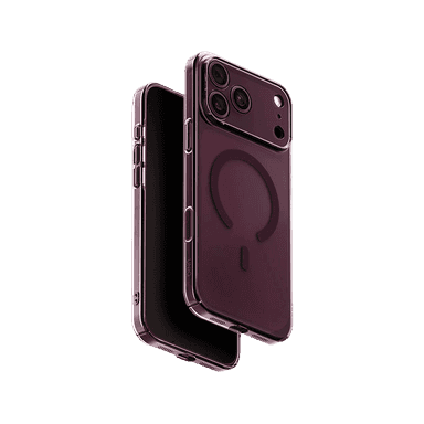 Uniq Hybrid Magclick Charging Airsuit Apple iPhone 18 Pro Max Glossy Burgundy
