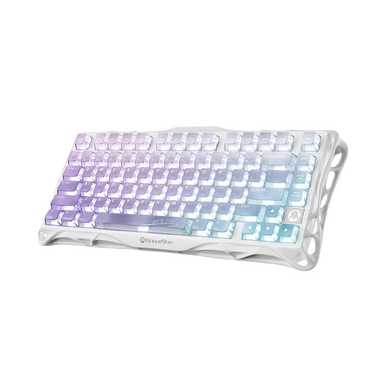 GravaStar Gaming Keyboard Mercury K1 Lite 80keys WL GSK1LITE_XTAL_AUROA Crystal Aurora