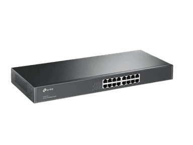 TP-Link TL-SF1016 Rackmount Switch Black