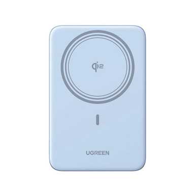 Ugreen 5000mAh Type-C Magnetic Wireless Power Bank 65840B Light BLue