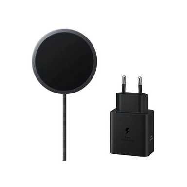 Samsung 45W Magnetic Wireless Charger With 45W Travel Adapter EP-P2900TB Black