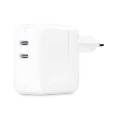 Apple 35W Dual USB-C Port Power Adapter А2676 White