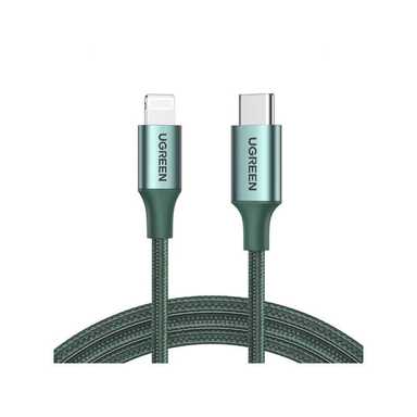 Ugreen MFi USB-C To Lightning Cable 1m 80564 Midnight Green