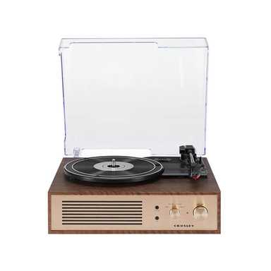 Crosley Miles Record Player Walnut