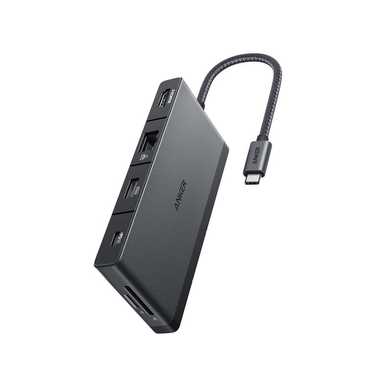 Anker 552 USB-C Hub 9in1 With 100W Power Delivery A8373H11 Black