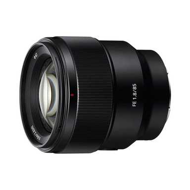Sony FE 85mm f/1.8 Lens Black