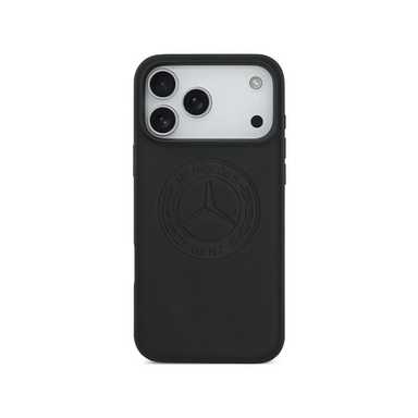 Mercedes-Benz HC Magsafe Leather Vintage Logo Iphone 17 Pro Max MEHMP17X25RICVLK Black