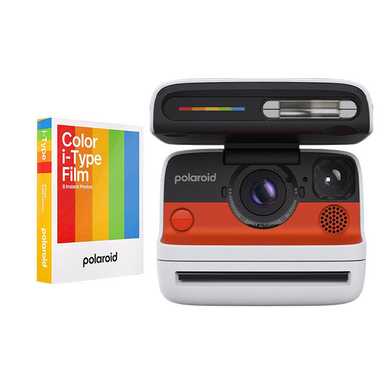 Polaroid Flip White Bundle Color Film 8 Photos White