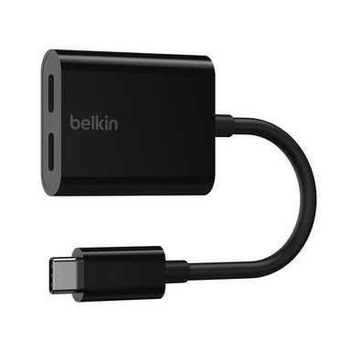 Belkin USB-C Audio Charge Adapter Black