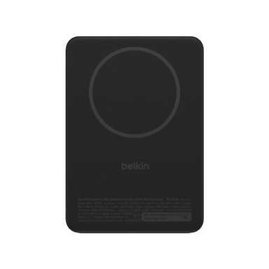 Belkin Slim Magnetic Wireless Power Bank Qi2 15W 5000mAh With Stand BPD011HQBK Black