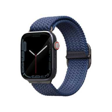 Uniq Aspen Designer Edition Braided Apple Watch Strap 45/44/42Mm Obsidian Blue