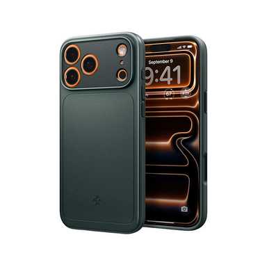 Spigen Thin Fit Magfit Case For Apple iPhone 17 Pro Max ACS10275 Abyss Green