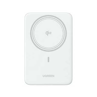 Ugreen 5000mAh Type-C Magnetic Wireless Power Bank 95931B White