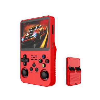 R36S Handheld Portable Game Station Red