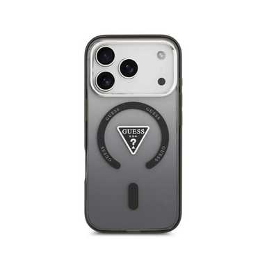Guess HC Magsafe Iml Gradient Triangle Logo Iphone 17 Pro Max GUHMP17XHGTMLCGK Black