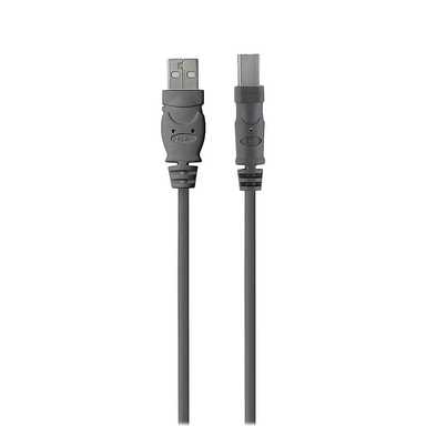 Belkin USB 2.0 Premium Printer Cable 1.8m F3U154BT1.8M Black
