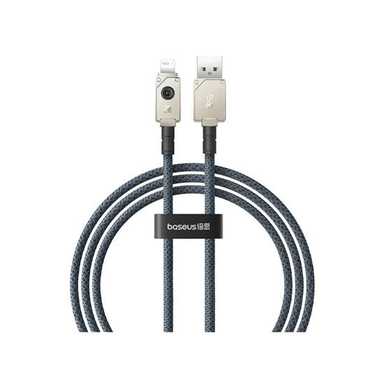 Baseus Unbreakable Series Fast Charging Data Cable USB to IP 2.4A 1m P10355802221-00 Stellar White