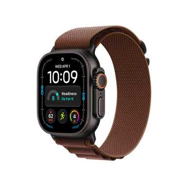 Apple Watch Ultra 4 GPS 49mm Black Titanium Case with Burgundy Alpine Loop