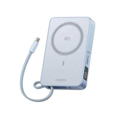Ugreen MagFlow 10000mAh Magnetic Wireless Power Bank 65958B Grey