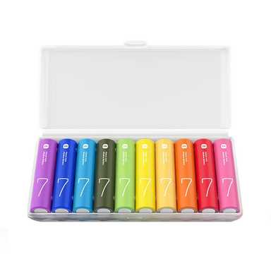 Xiaomi AAA Rainbow Batteries 10 Count