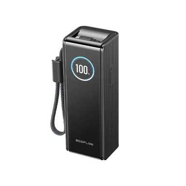 Ecoflow Rapid Power Bank 25000mAh 100W Built in Cable Black