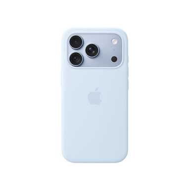 Apple iPhone 18 Pro Silicone Case with MagSafe MK8W4ZM/A Crisp Blue