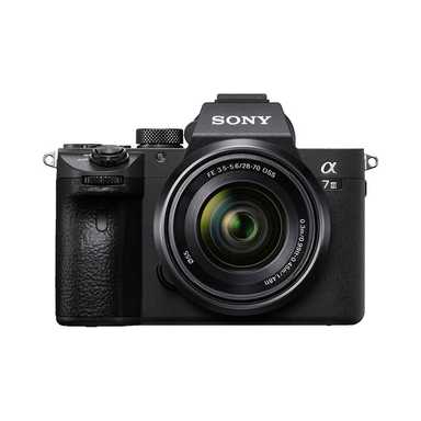 Sony Alpha a7 III Mirrorless Digital Camera with 28-70mm Kit Black