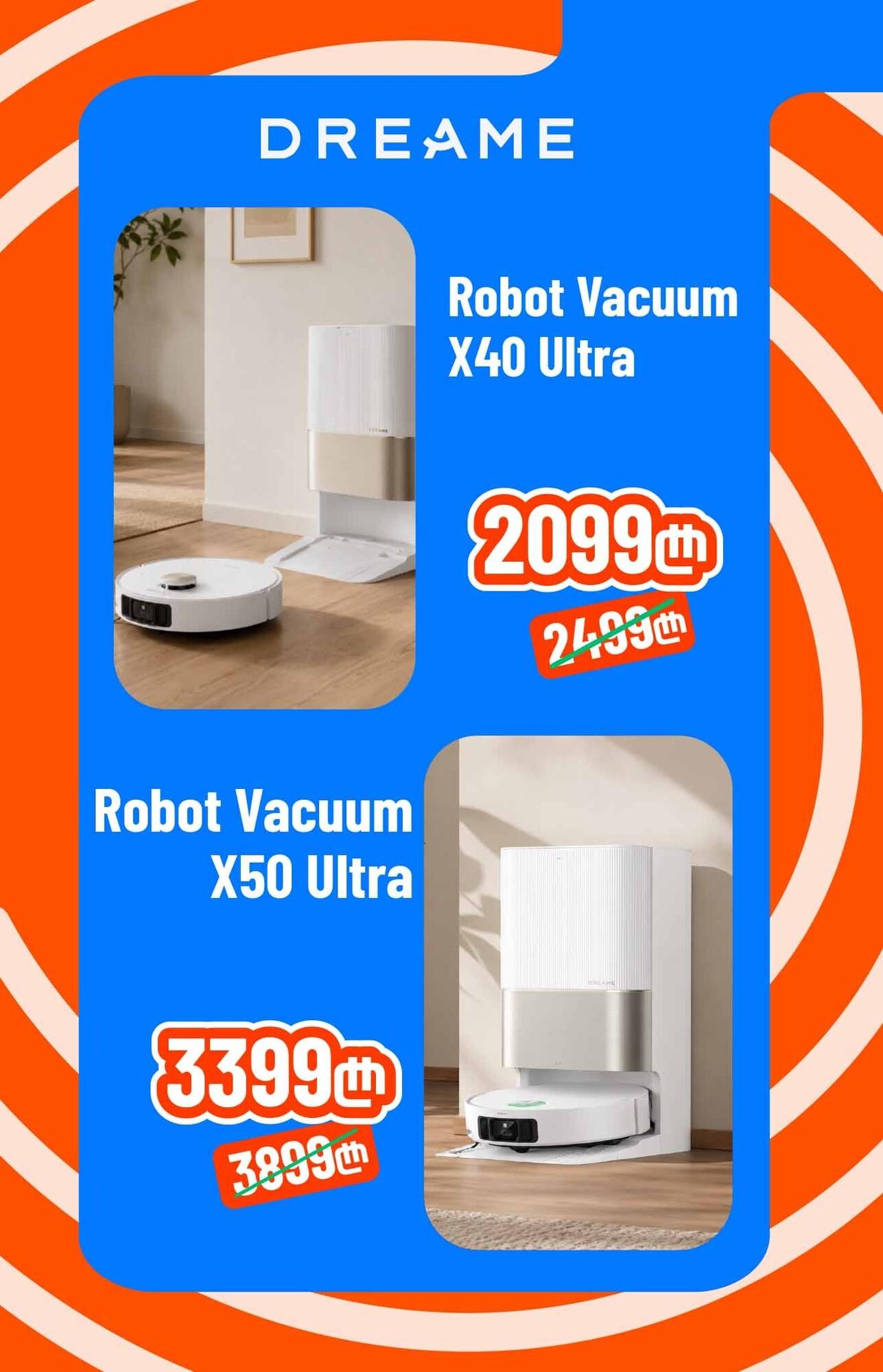Dreame Robot Vacuum X40 Ultra Complete