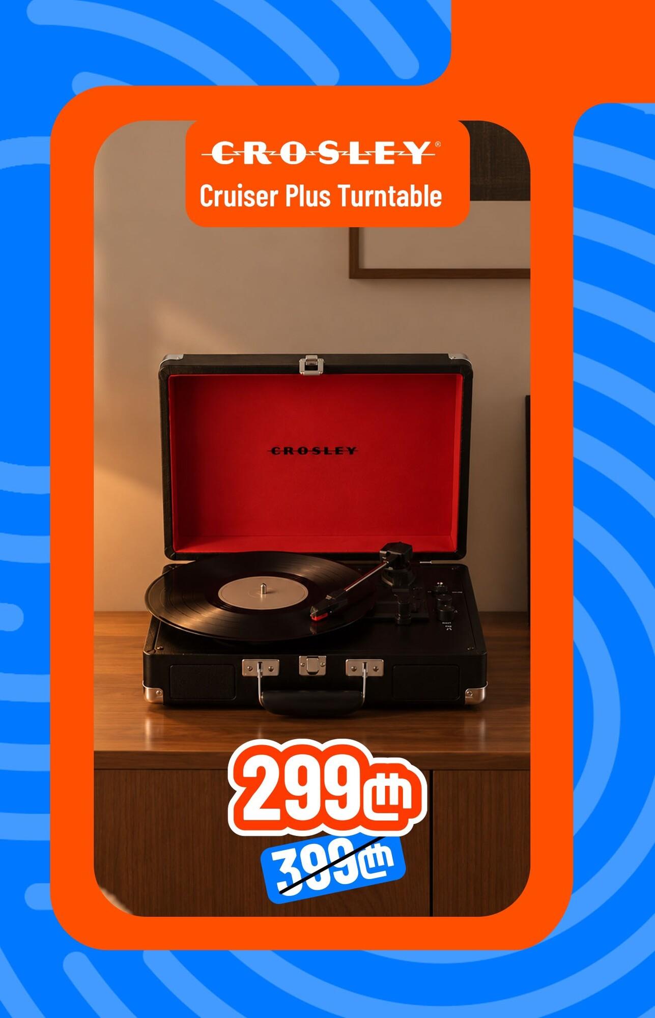 Crosley Cruiser Plus Turntable